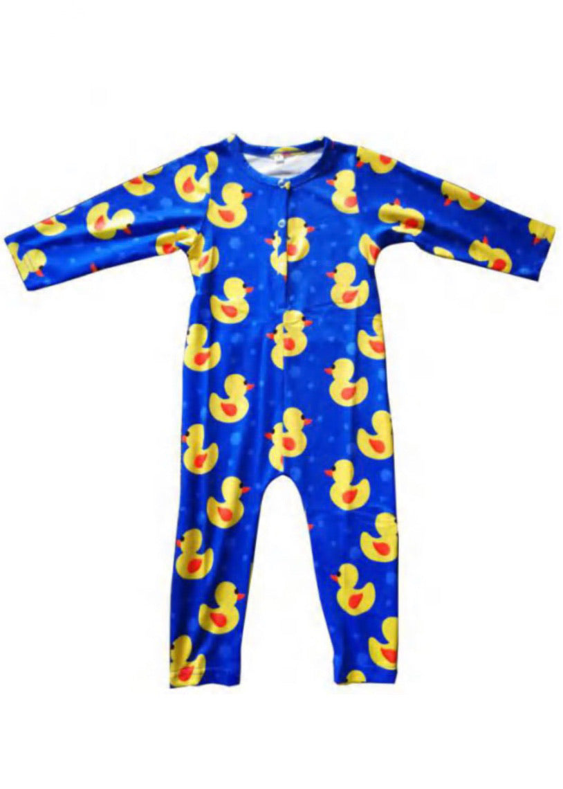 Rubber hot sale ducky onesie